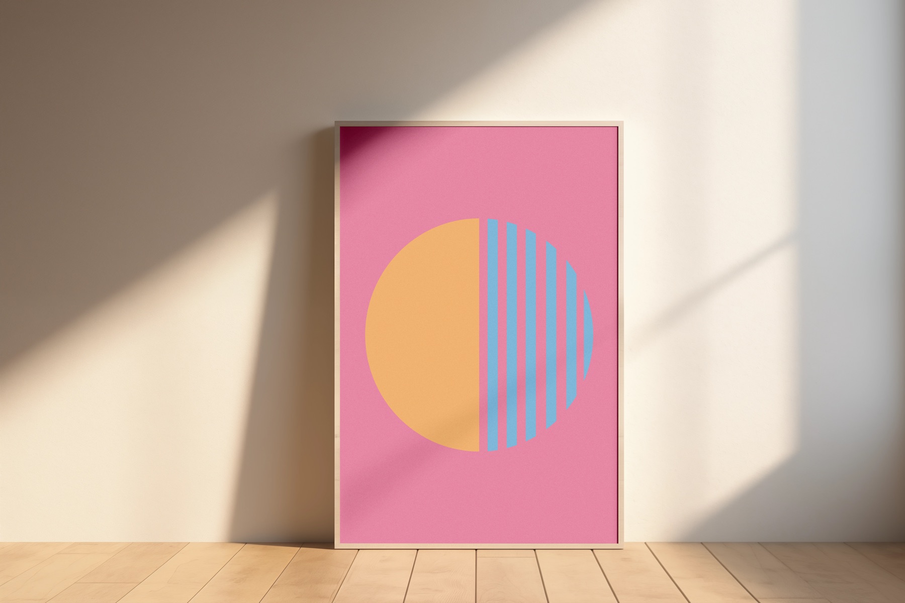 Bauhaus poster in interieur