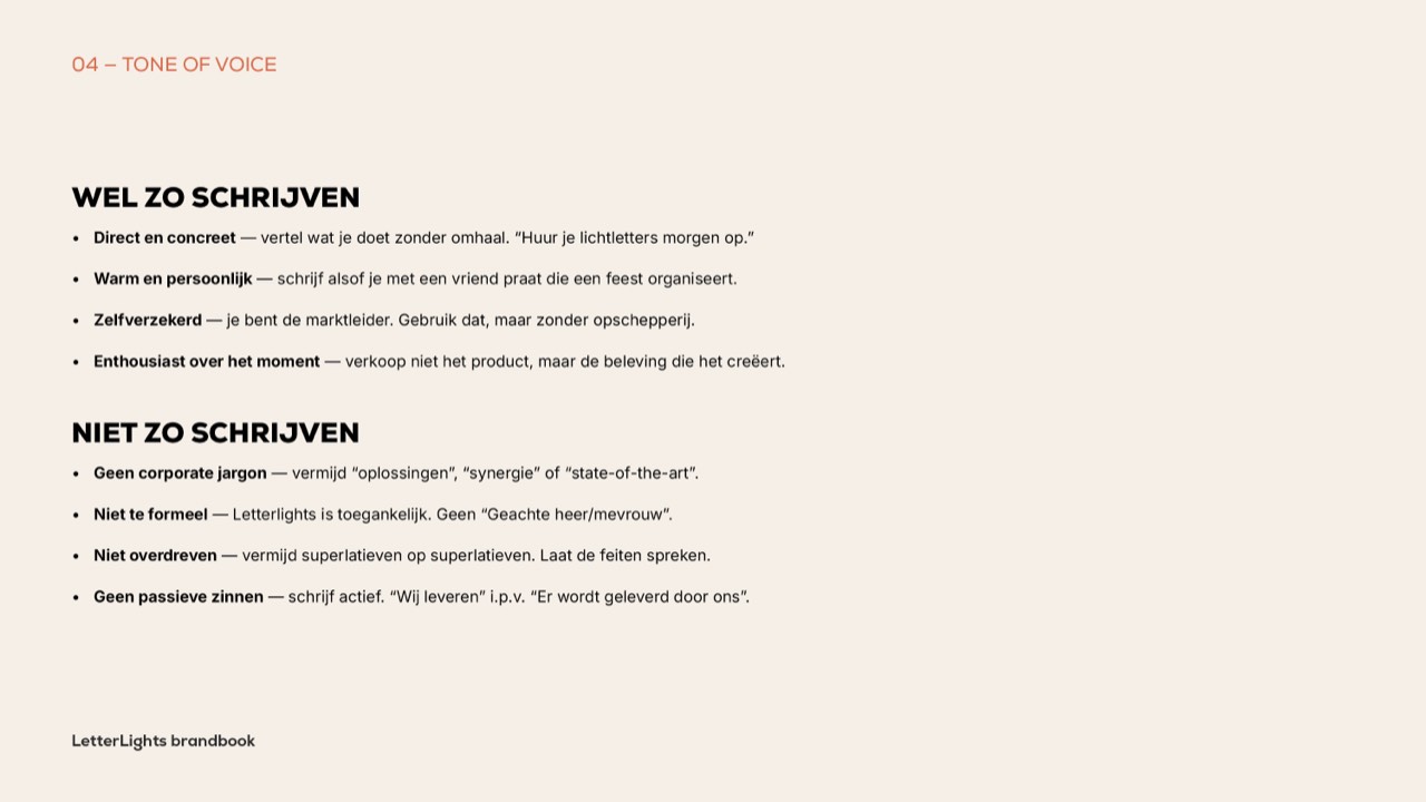 Brandbook pagina 6