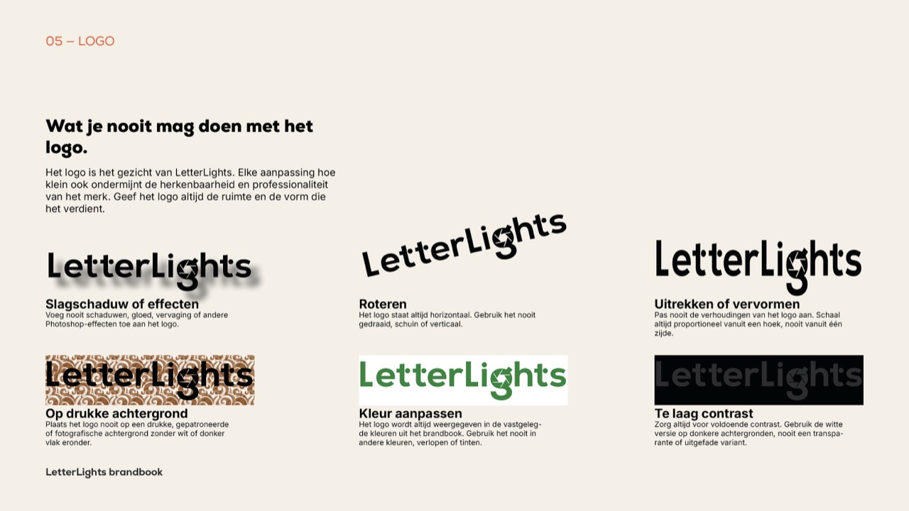 Brandbook pagina 9