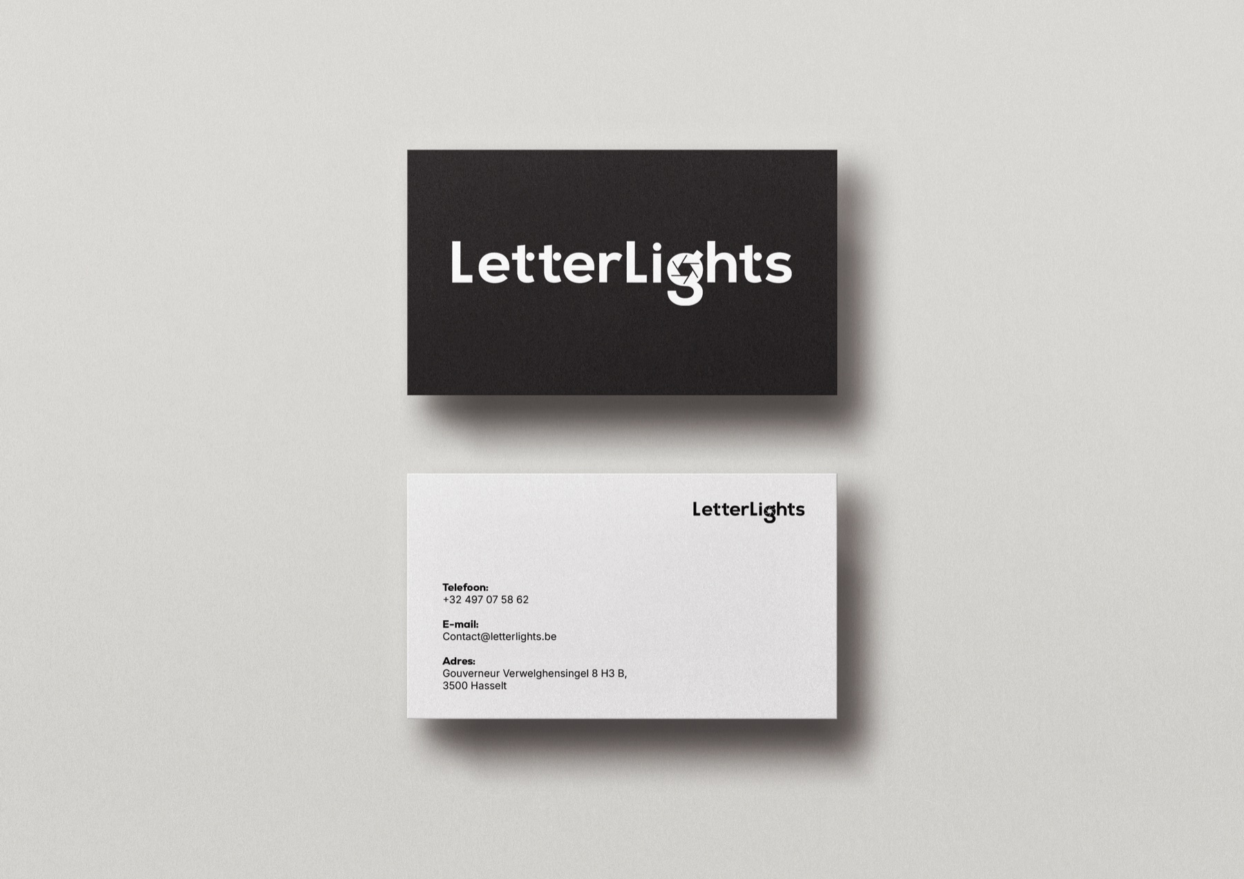 LetterLights visitekaart
